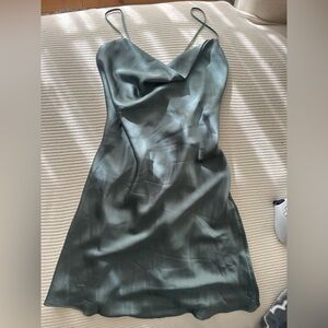 Sage Slip Dress by Abercrombie